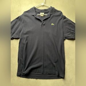 Lacoste men’s size 5 navy blue polo
